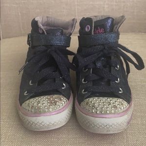 Sketchers Twinkle Toes. Light Up. Adjustable Strap